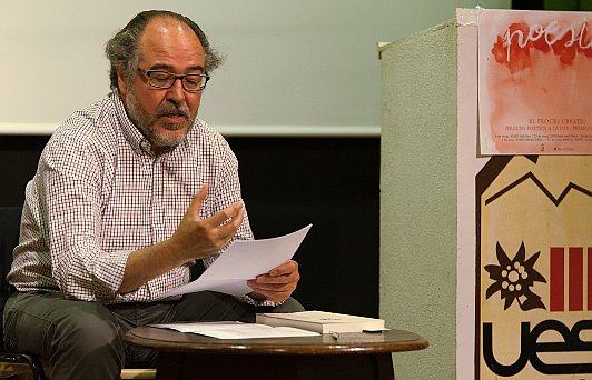 El poeta Josep Gerona a la UES.