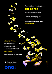 Cartell de la presentació.
