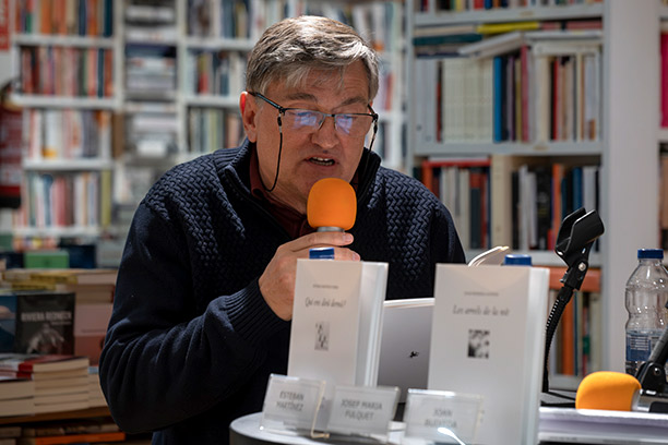 Presentació dels nous llibres de la col·lecció «Zona blanca» a Sabadell (2024-III-11)