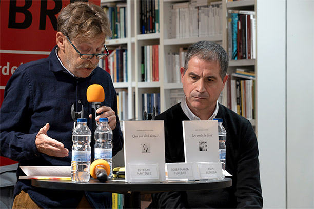 Presentació dels nous llibres de la col·lecció «Zona blanca» a Sabadell (2024-III-11)