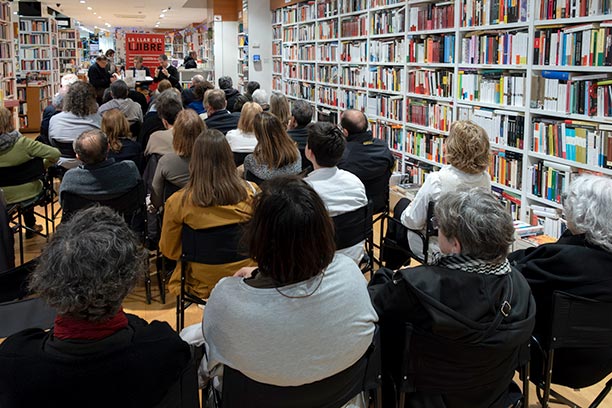 Presentació dels nous llibres de la col·lecció «Zona blanca» a Sabadell (2024-III-11)