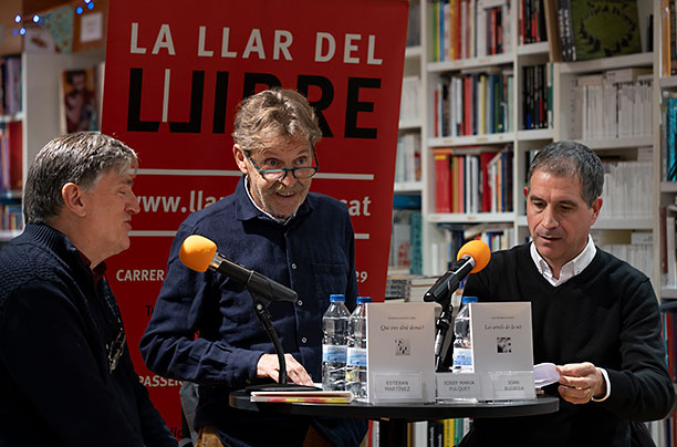 Presentació dels nous llibres de la col·lecció «Zona blanca» a Sabadell (2024-III-11)