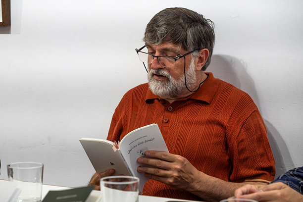 Presentació dels llibres «Qui ens dirà demà?» i «Les coses d'un home sol» a Barcelona