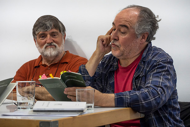 Presentació dels llibres «Qui ens dirà demà?» i «Les coses d'un home sol» a Barcelona