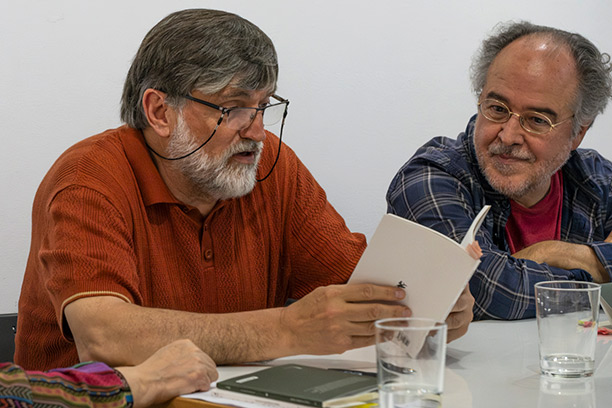 Presentació dels llibres «Qui ens dirà demà?» i «Les coses d'un home sol» a Barcelona