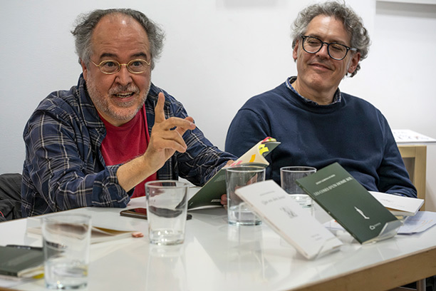 Presentació dels llibres «Qui ens dirà demà?» i «Les coses d'un home sol» a Barcelona