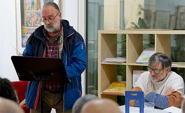 Presentación del «Àlbum Versàlia» Por/Poder en Barcelona.