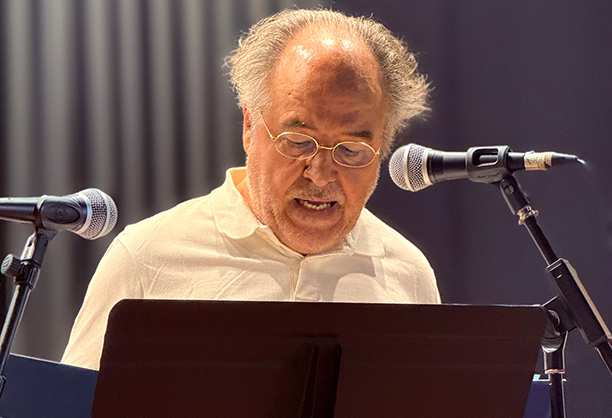 Lectura de Josep Gerona. Recital poètic de la Festa Major de Sabadell 2025