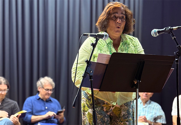 Pilar Tejero. Recital poètic de la Festa Major de Sabadell 2025