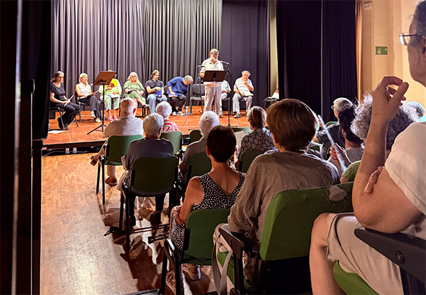 Públic. Recital poètic de la Festa Major de Sabadell 2025
