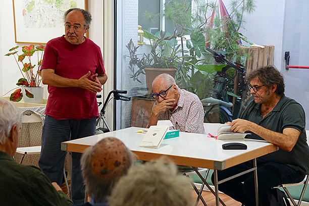 Presentació a Barcelona del llibre 'Aprèslude', de Gottfried Benn, en traducció de Feliu Formosa.