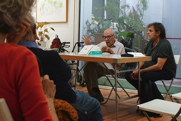 Presentació a Barcelona del llibre 'Aprèslude', de Gottfried Benn, en traducció de Feliu Formosa.