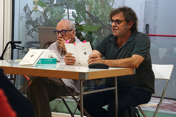 Presentació a Barcelona del llibre 'Aprèslude', de Gottfried Benn, en traducció de Feliu Formosa.