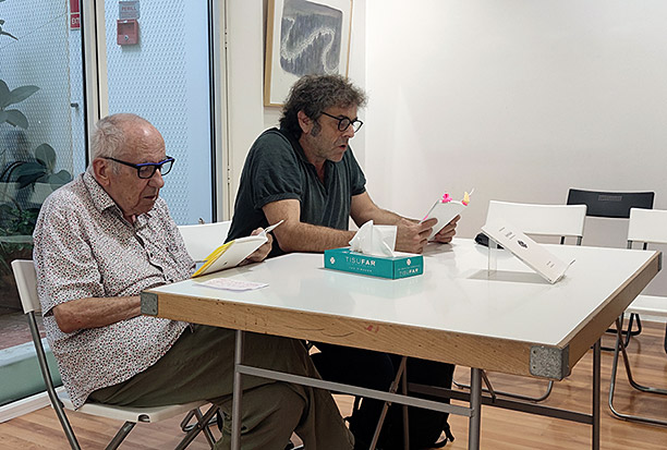 Presentació a Barcelona del llibre 'Aprèslude', de Gottfried Benn, en traducció de Feliu Formosa.