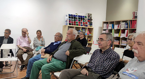 Presentació a Barcelona del llibre 'Aprèslude', de Gottfried Benn, en traducció de Feliu Formosa.