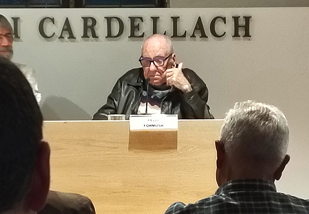 Presentació a Sabadell del llibre 'Aprèslude', de Gottfried Benn, en traducció de Feliu Formosa.