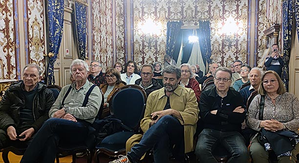 Presentació dels dibuixos de Josep Gerona per a l'Àlbum Versàlia 5 «Vida/Mort» al Museu d’Art de Sabadell.