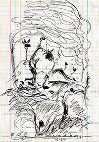 Il·lustració de Josep Gerona per a l'Àlbum Versàlia Vida/Mort