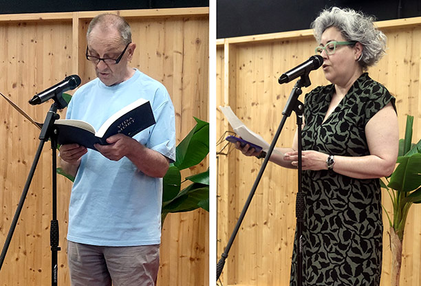 Montse Ordóñez i Joan Zafra.