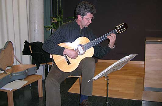 el m&uacute;sic Xavier Olivella