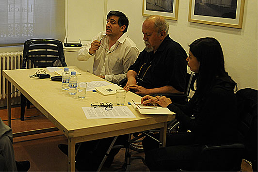 Esteban Mart&iacute;nez, Quilo Mart&iacute;nez y Ara&iacute;s Sierra.