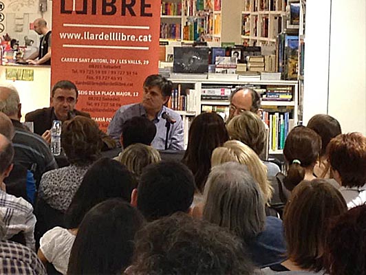 Presentació de "Carencias", el nou llibre d'Esteban Martínez