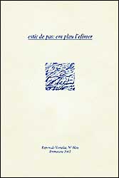 Portada Plaquette núm. Blau