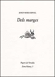 Portada llibre 'Dels marges', de Josep Maria Ripoll